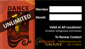 Bollywood Groove Unlimited Monthly Pass Bollywood Groove Unlimited Monthly Pass
