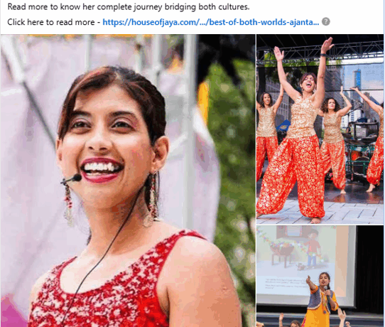 Ajanta featured on House of Jaya